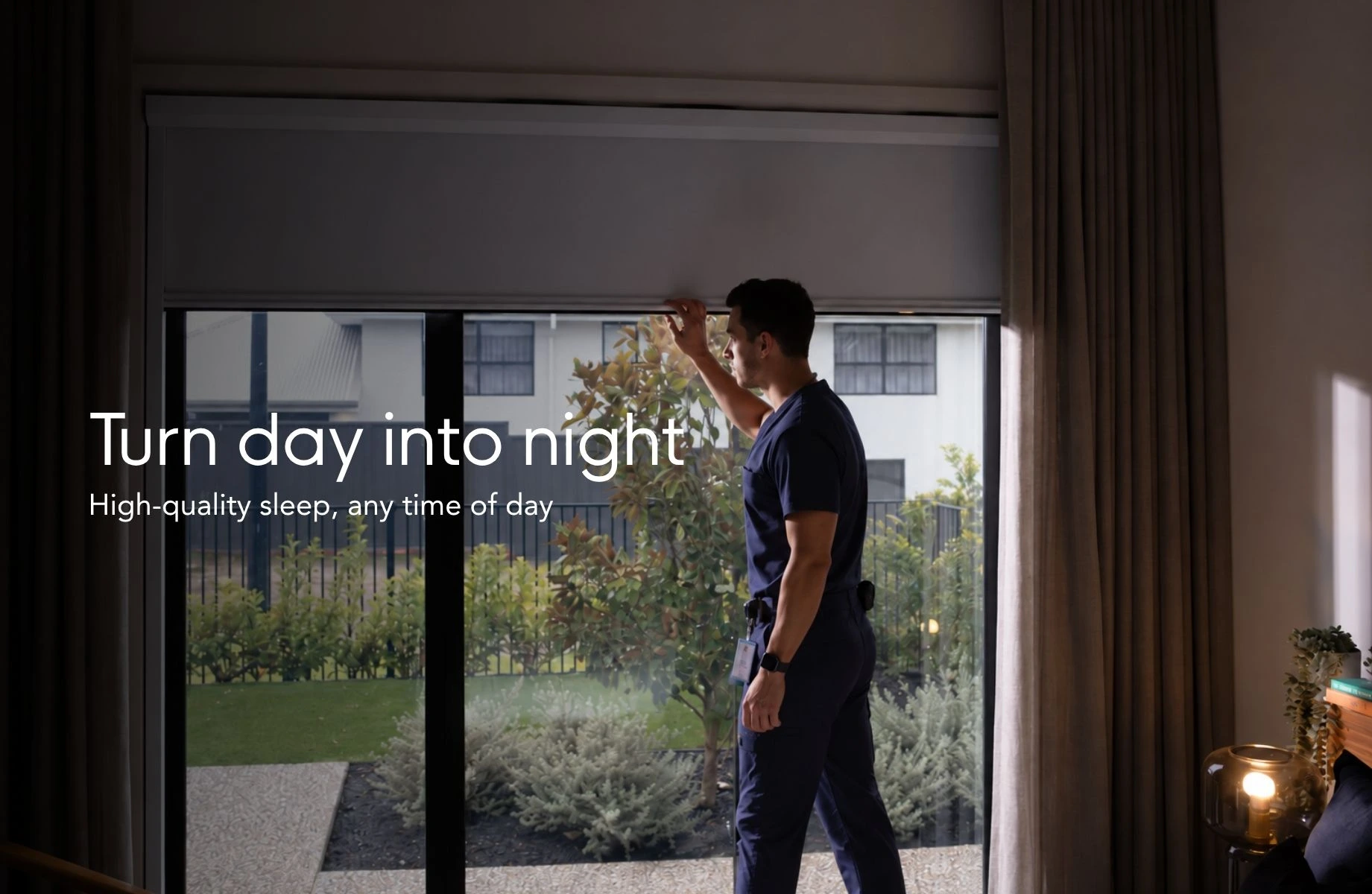Turn day into night — high-quality sleep, any time of day