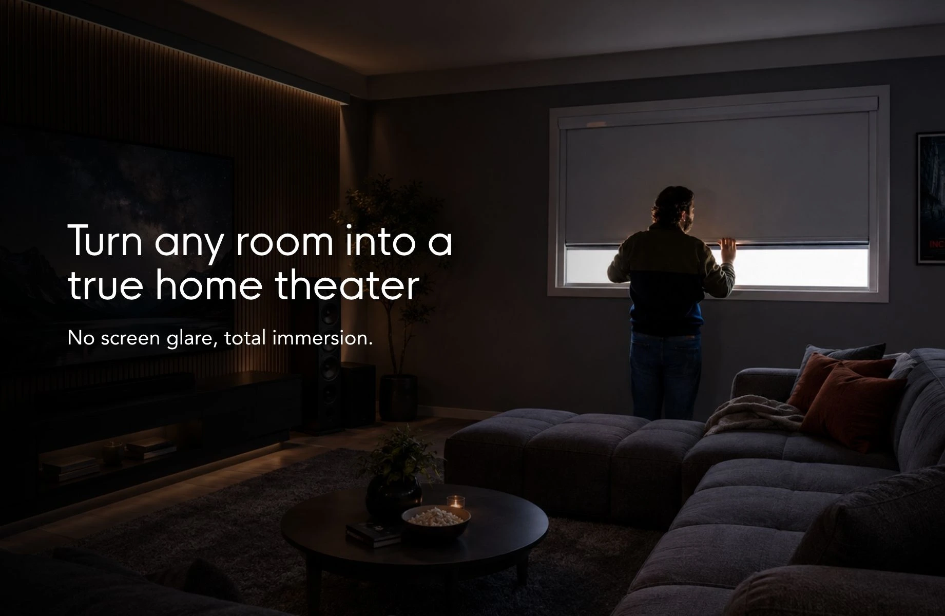 Home theaters — turn any room into a true home theater
