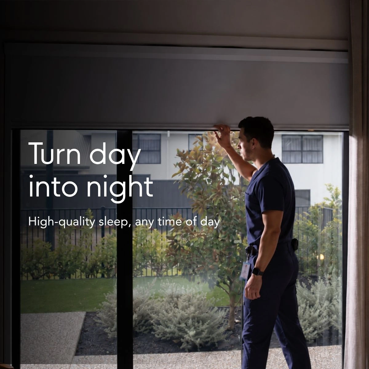 Turn day into night — high-quality sleep, any time of day