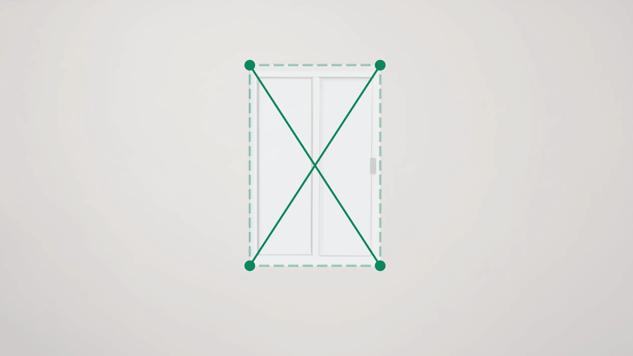 Check your window is within ¼″ square